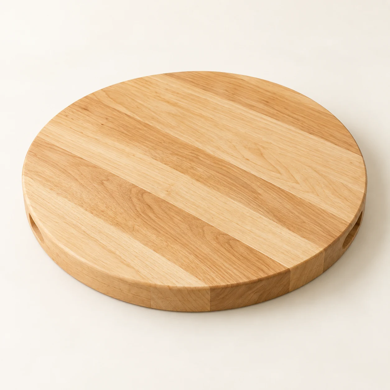 Canopy Round Board, natural rubberwood round board